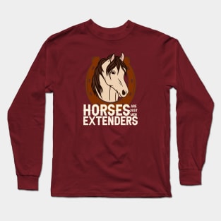 Patriarchy Horse Men Extenders Long Sleeve T-Shirt